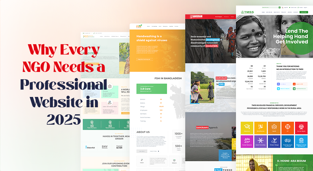 Why Every NGO Needs a Professional Website in 2025